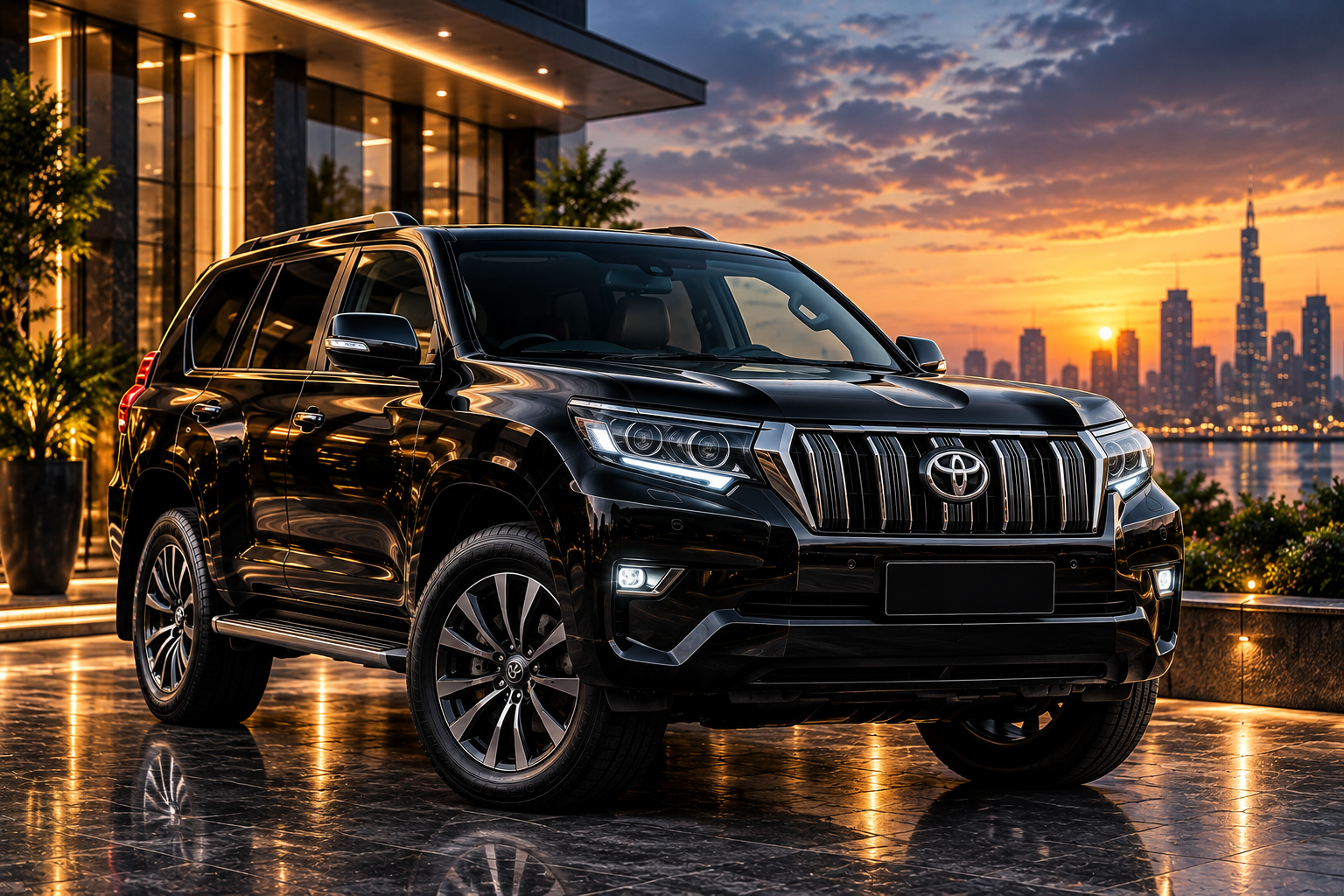 Toyota Land Cruiser Prado TX in-city Gujranwala rental