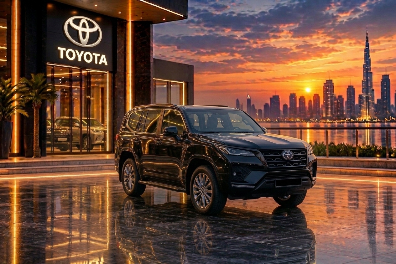 Toyota Fortuner in-city Gujranwala rental